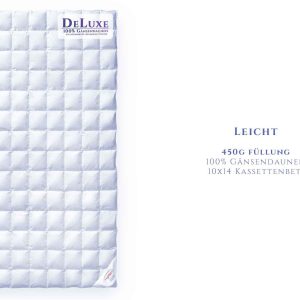 Aura® Luxury down comforter | 135x200 cm | Light | Deluxe